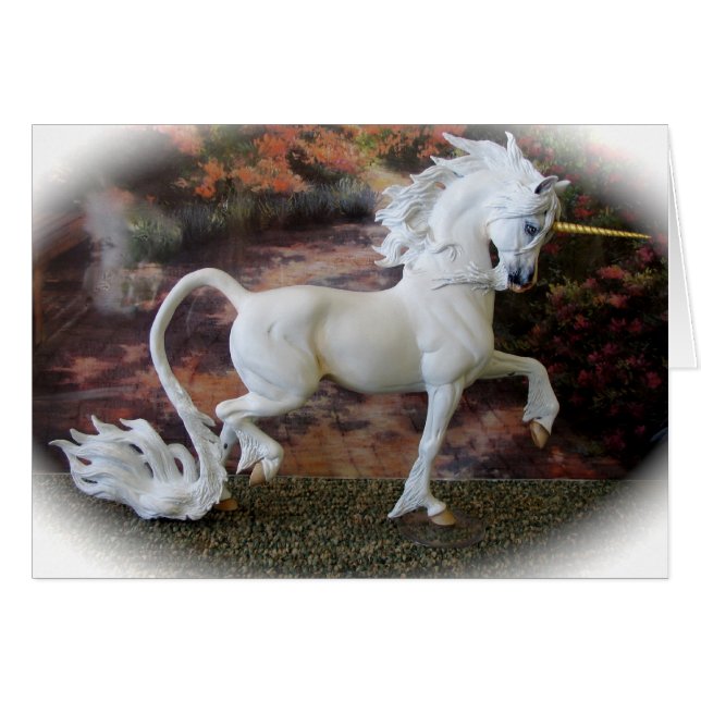 FantasiUnicorn Hälsningskort (Framsidan Horizontal)