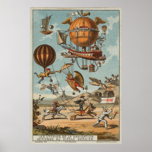 Fantasiutopia flyg poster
