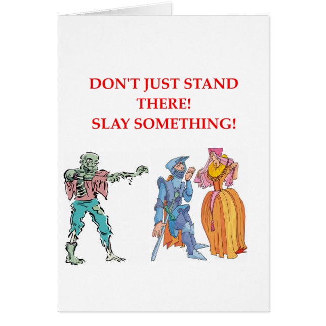 fantasivits hälsningskort (Framsidan)