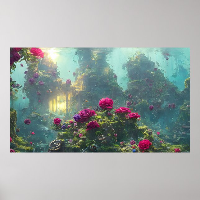 FANTASIY Undervatten - Poster (Framsidan)