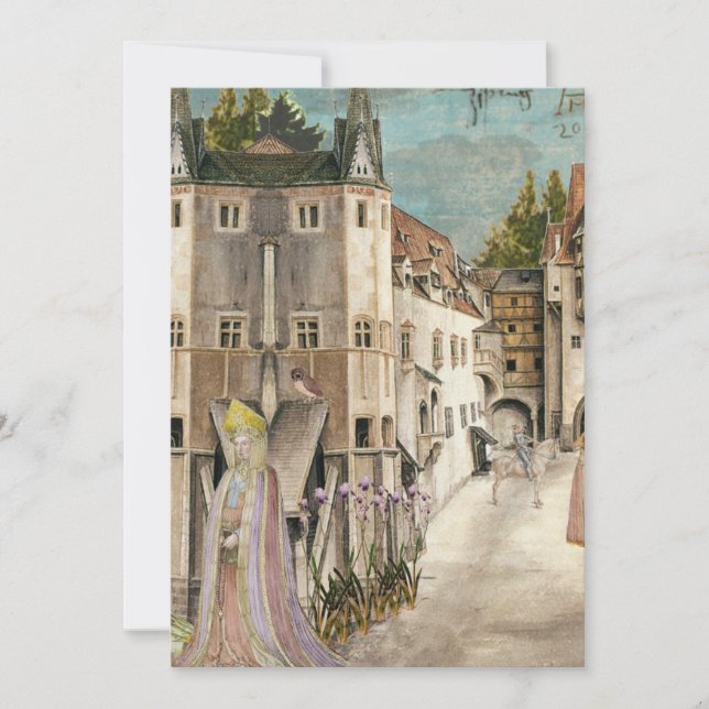 Fantasslbröllopsinbjudan Inbjudningar (Framsida)