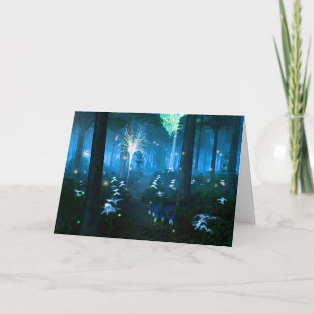 Fantastare: Natt i Fairy Land Card Kort (Framsida)