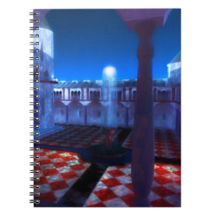 Fantastes: Courtyard of the Palace Notebook Anteckningsbok