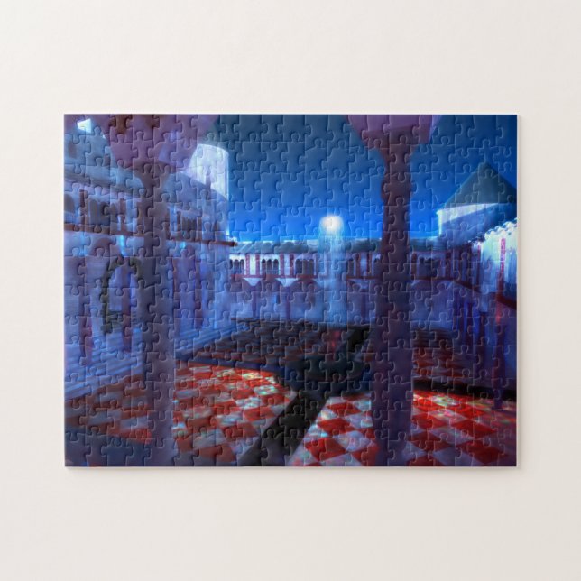 Fantastes: Courtyard the Palace Puzzle Pussel (Horisontell)