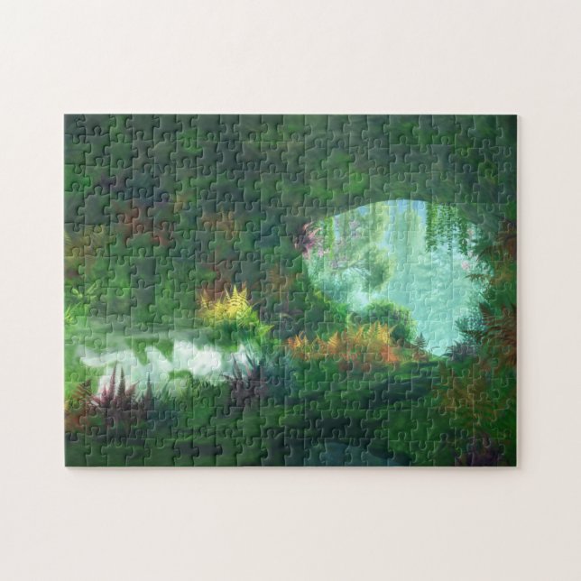 Fantastes: Dam i Marble Puzzle Pussel (Horisontell)