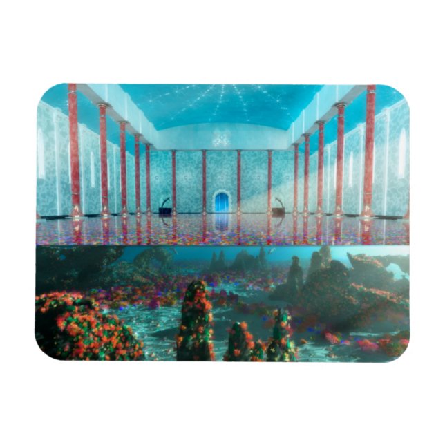 Fantastes: Fairy Bath Flexible Magnet (Horisontell)