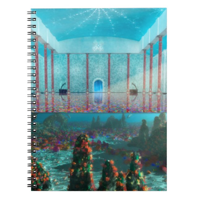 Fantastes: Fairy Bath Notebook Anteckningsbok (Framsidan)