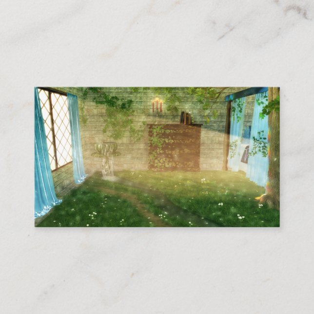 Fantastes: I Fairy Land Bokmärken Visitkort (Framsida)