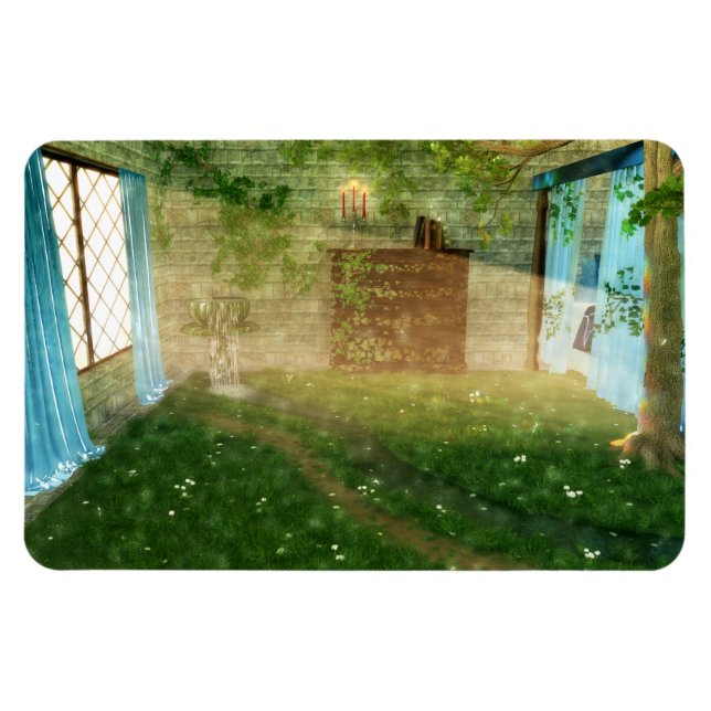 Fantastes: in i Fairy Land Flexible Magnet (Horisontell)