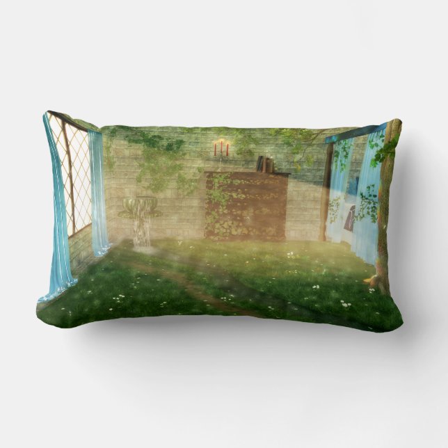 Fantastes: In i Fairy Land Pillow Lumbarkudde (Framsida)