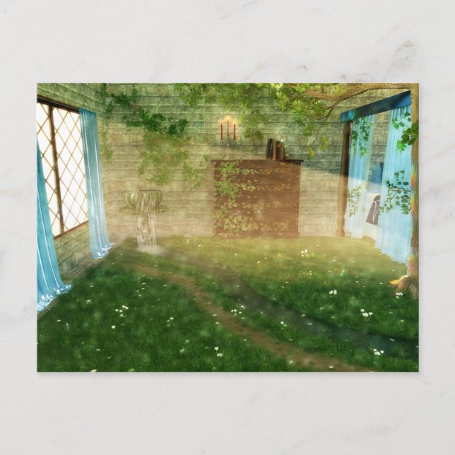 Fantastes: In i Fairy Land Postcard Vykort (Framsida)