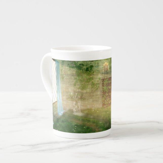 Fantastes: In i Fairy Land Specialty Mugg Benporslin Mugg (Framsida vänster)