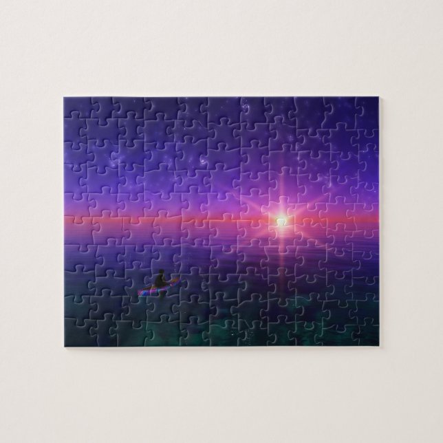 Fantastes: On Sea Puzzle Pussel (Horisontell)