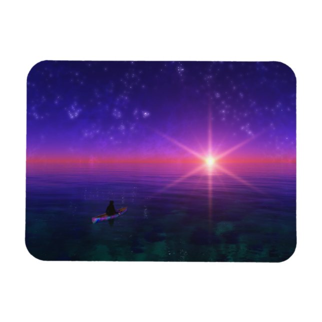 Fantastes: På havet finns flexibla Magnet (Horisontell)