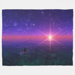 Fantastes: På Sea Fleece Blanket