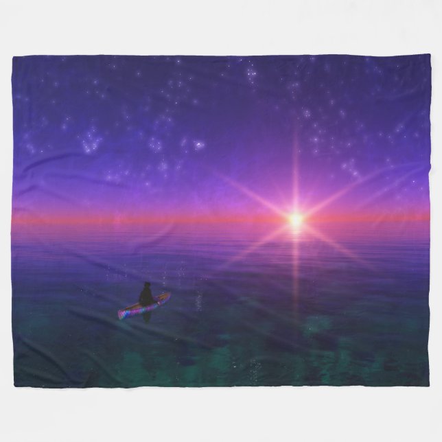 Fantastes: På Sea Fleece Blanket (Framsidan (Horisontell))