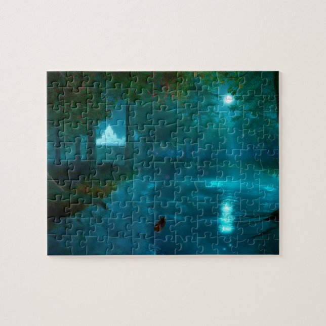 Fantastes: till Fairy Palace Puzzle Pussel (Horisontell)