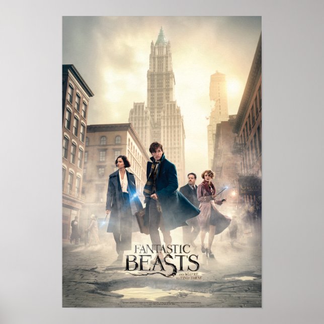 FANTASTIC BEASTS AND WHERE TO FIND THEM™ City Fog Poster (Framsidan)