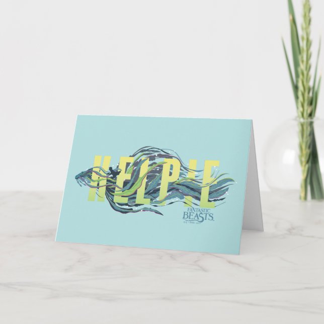 Fantastic Beasts Kelpie Kort (Framsida)