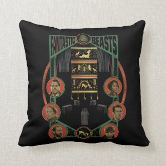 Fantastic Beasts Room of Requirement Graphic Kudde