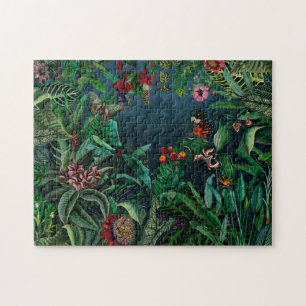 Fantastic Fabulous Midnight Rainforest Pussel