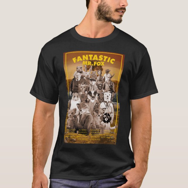 Fantastic Fox  T Shirt (Framsida)