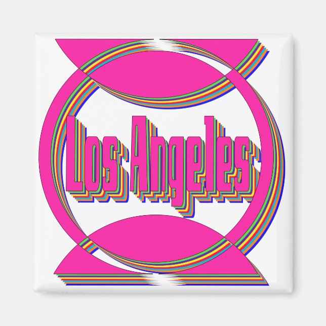 Fantastic Los Angeles 3 Magnet (Framsidan)