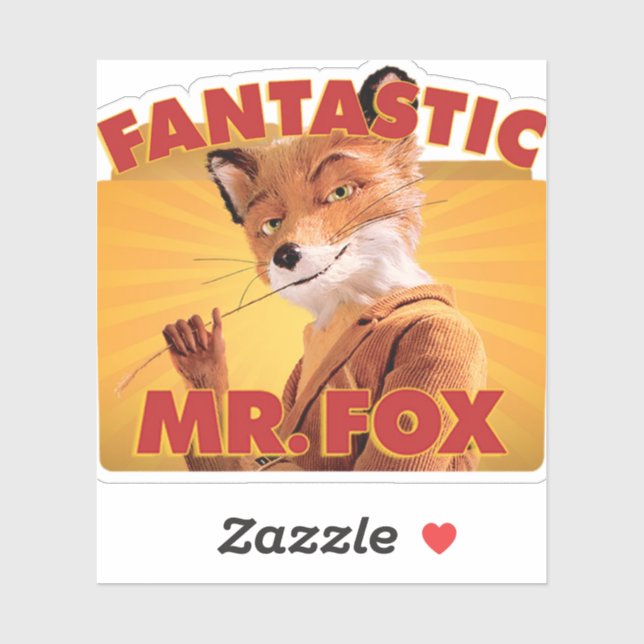 Fantastic Mr Fox Klistermärken (Ark)