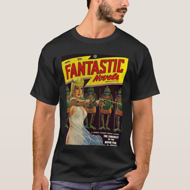 Fantastic Novels Magazine vänner T Shirt (Framsida)