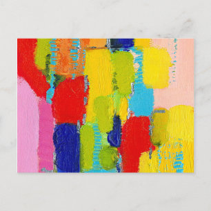 Fantastical Abstrakt Painting by Kris Taylor Vykort