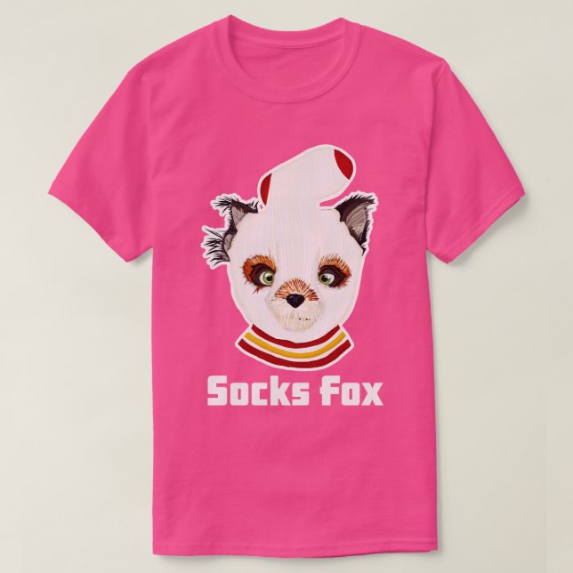 FantasticFox Ash Socks Fox Barn USA T Shirt (Design framsida)