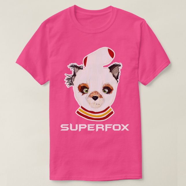 FantasticFox Ash SuperFox Barn USA T Shirt (Design framsida)