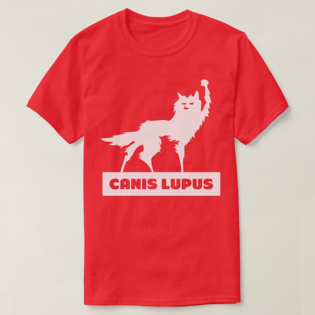 FantasticFox-Vargen Canis Lupus T Shirt (Design framsida)