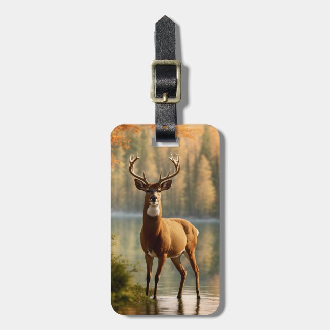 Fantastisk 12-punktsbuffert i höst Vatten Bagagebricka (Vertikal Framsida)