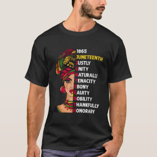 Fantastisk 1865 Juneteenth Juneteenth T Shirt