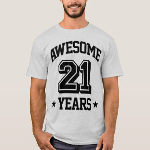Fantastisk 21 år t shirt