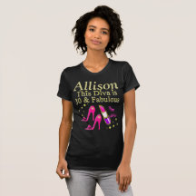 FANTASTISK 30ÅRS FÖDELSEDAG DIVA PERSONLIG T SHIRT