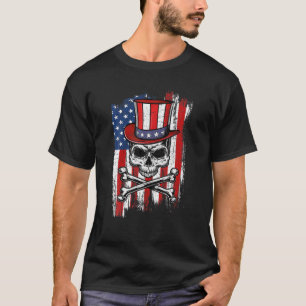 Fantastisk, 4:e juli med morbror Sam's Hat Ame T Shirt