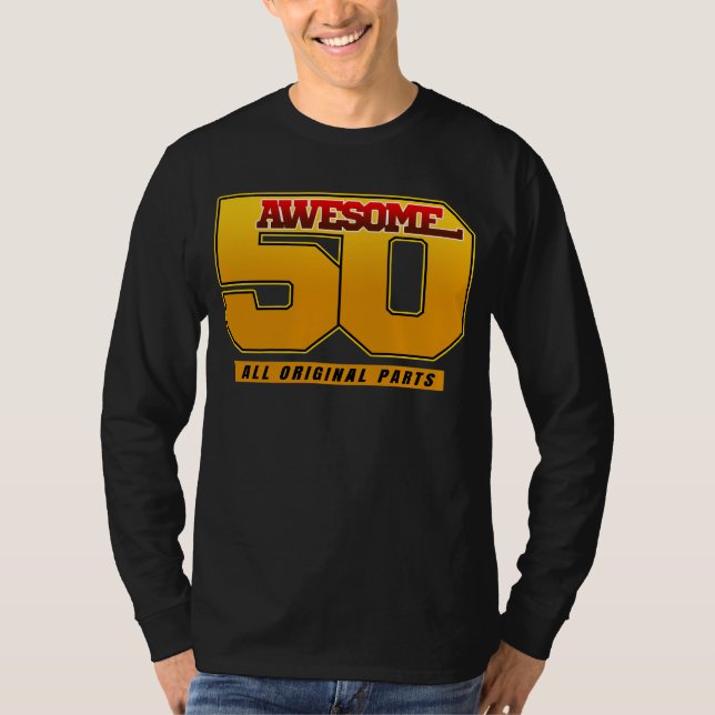 Fantastisk 50-årsdagen av födelsedag t shirt (Framsida)