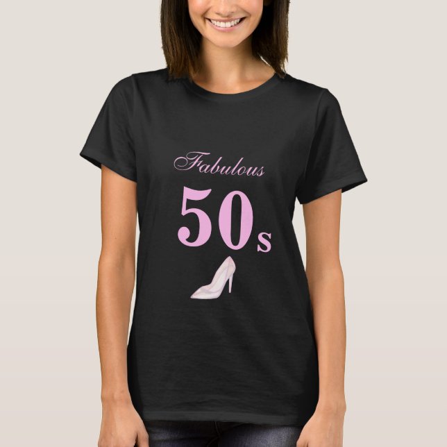 Fantastisk 50:e högklackad sko t shirt (Framsida)
