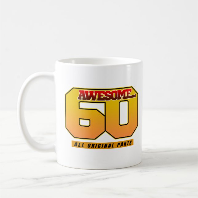 Fantastisk 60 Alla originaldelar Kaffemugg (Vänster)