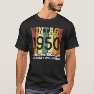 Fantastisk 71:e födelsedagspresent, född 1950 t shirt