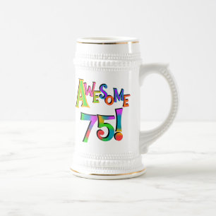 Fantastisk 75 T-tröjor och presenter på födelsedag Sejdel