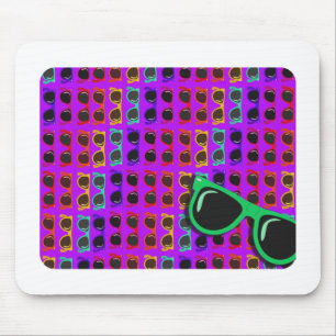 Fantastisk 80 Sunglass på Lila Musmatta
