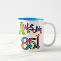 Fantastisk 85 födelsedagT-tröja och gåvor