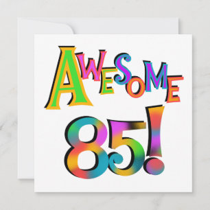 Fantastisk 85 T-tröjor och presenter på födelsedag Kort
