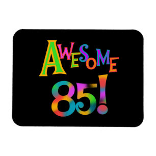 Fantastisk 85 T-tröjor och presenter på födelsedag Magnet