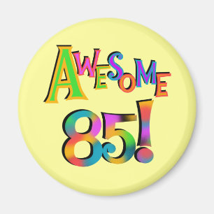 Fantastisk 85 T-tröjor och presenter på födelsedag Magnet