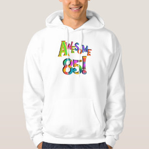 Fantastisk 85 T-tröjor och presenter på födelsedag Sweatshirt Med Luva