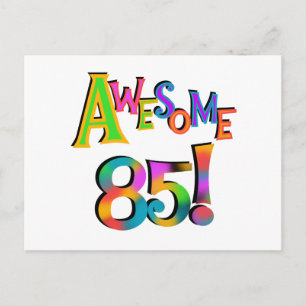 Fantastisk 85 T-tröjor och presenter på födelsedag Vykort